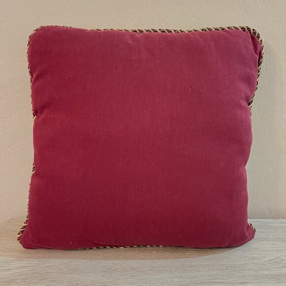 Christmas Angels Holiday Pillow Tapestry Throw Accent - Picture 3 of 3